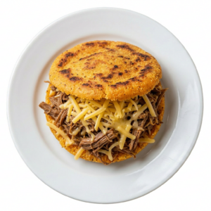 Grandma's Beef Arepas