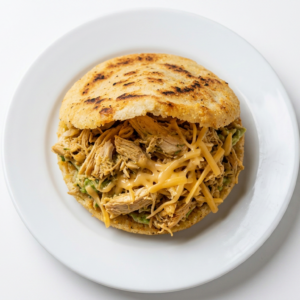 Delicious Grandma's Chicken Arepas