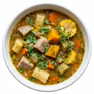 Venezuelan Soup of Veggies (name and Ocumo)